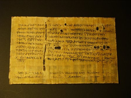 Aurelius Leonidus Papyrus Recreation - Click Image to Close